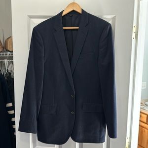 J. Crew Ludlow wool suit coat navy blue 40L